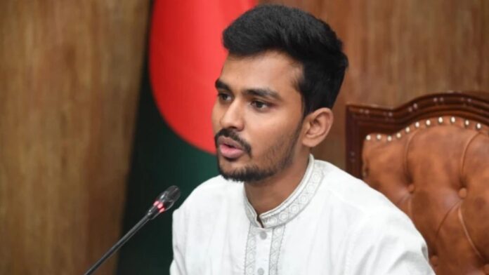 জুলাই আন্দোলন, ক্রীড়া উপদেষ্টা, আসিফ মাহমুদ