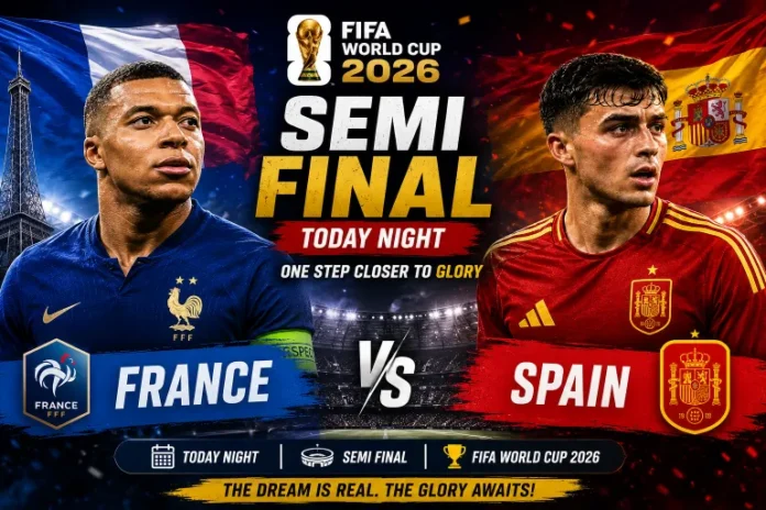 france vs spain world cup 2026 semi final lamin yamal mbappe